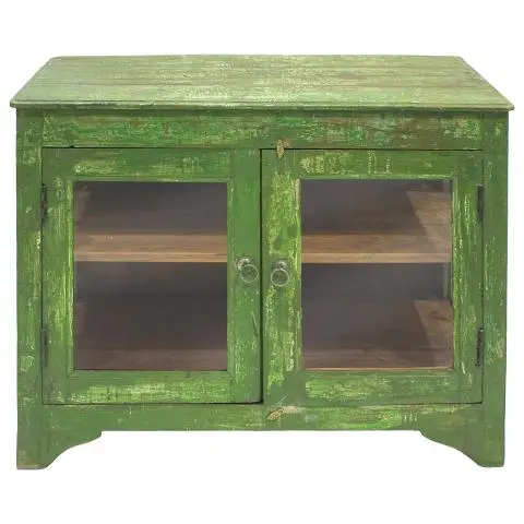 Imagen VITRINA 2/H ACRISTALADAS VERDE OLIVA