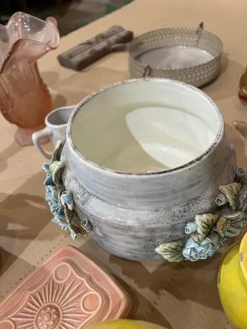 Imagen MACETERO CERAMICA DE ALCUBILLA FLORES