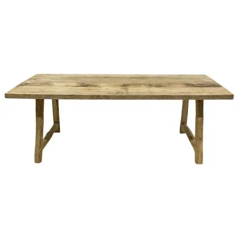 Imagen MESA COMEDOR MADERA RECICLADA 220X100 CM