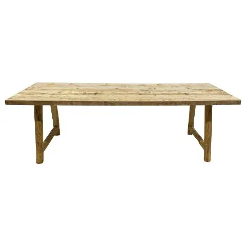 Imagen MESA COMEDOR MADERA RECICLADA 250X100 CM