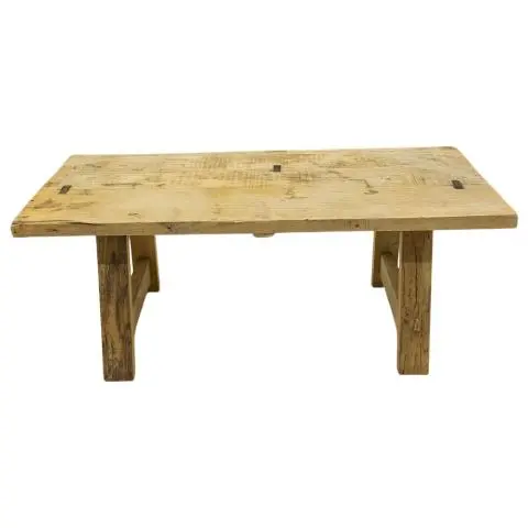 Imagen MESA CENTRO MADERA RECICLADA BLEACH 120X62 CM