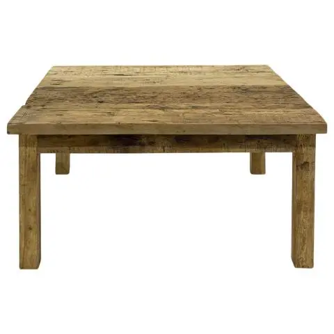Imagen MESA CENTRO MADERA RECICLADA 100X100 CM