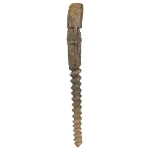 Imagen HUSILLO MADERA ANTIGUO