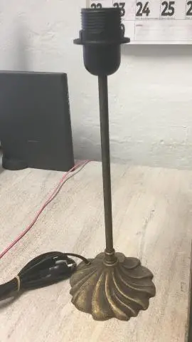 Imagen BASE LAMPARA SOBREMESA LATON ENV. H.360MM B.125MM