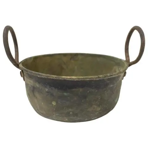 Imagen PEROL DE LATON ANTIGUO