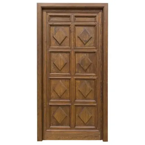 Imagen PUERTA ANTIGUA 1/H CUARTERONES TALLA ROMBOS