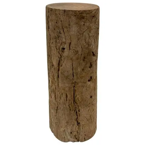 Imagen PEDESTAL CILINDRO ANTIGUO MADERA