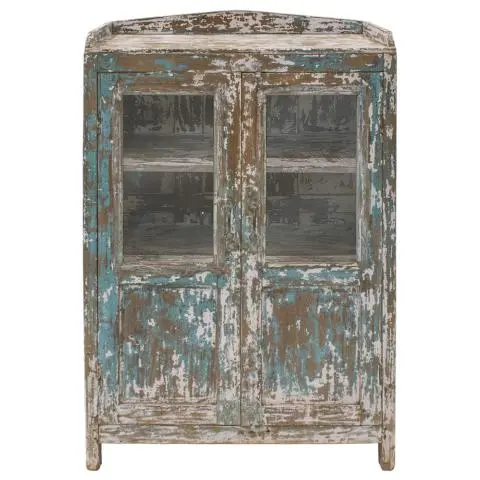 Imagen VITRINA ANTIGUA AZUL 2/H