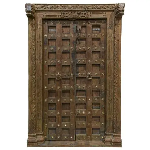 Imagen PUERTA 2/H ANTIGUA CLAVOS BRONCE