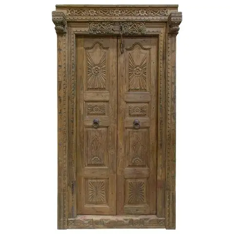 Imagen PUERTA 2/H ANTIGUA TALLADA