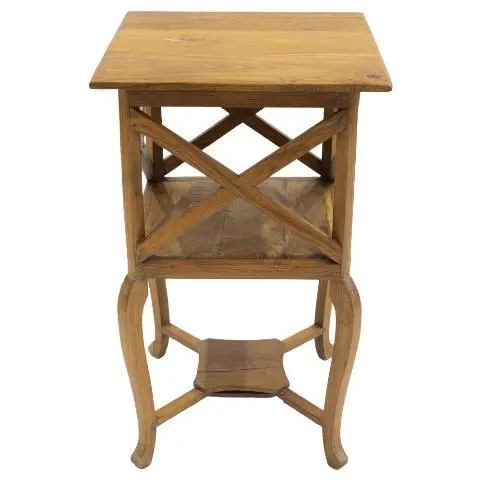 Imagen MESA AUXILIAR MADERA PALILLERIA NATURAL