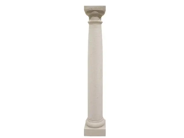 Imagen COLUMNA PIEDRA ARENISCA AMARILLO FOSIL 30CM DIAM. 