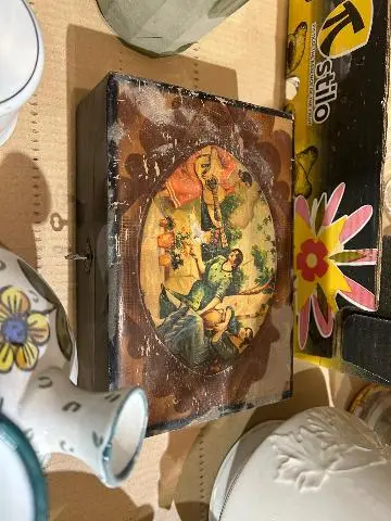 Imagen JOYERO MADERA ILUSTRADO